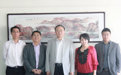 北京理工大学原校长匡镜明来我公司考察