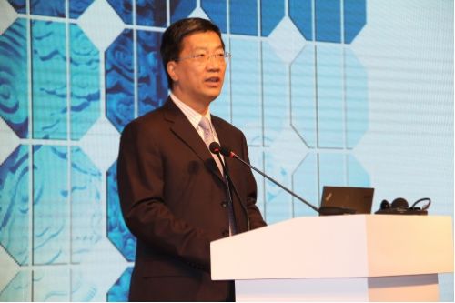 怀进鹏出席2015中国光伏大会暨展览会