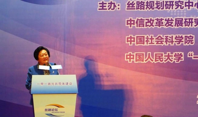 赵白鸽:建设新型智库平台凝聚资源打造“一带一路”共同体