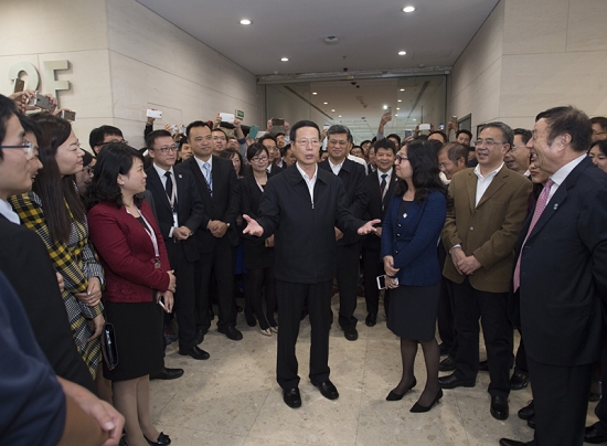 张高丽:争当“一带一路”建设的排头兵和主力军