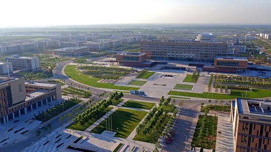 华北理工大学航拍美景 资料图华北理工大学航拍美景 资料图