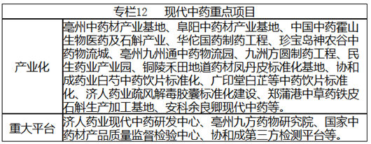 安徽省战略性新兴产业“十三五”发展规划