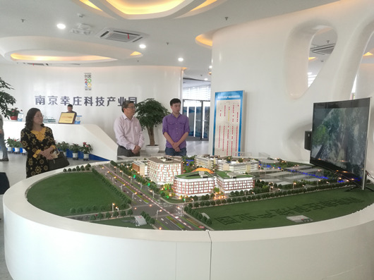 我院院长李文辉赴南京白马高新区调研