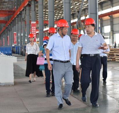 中国高新技术经济研究院来双峰经开区调研创建工作