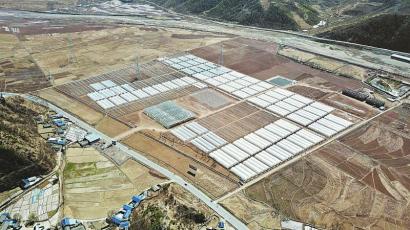 探访建设中的四川省凉山州昭觉县涪昭现代农业产业园